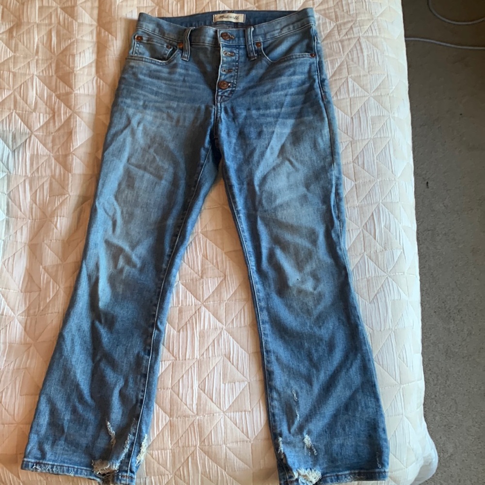 Madewell Cali Demi Boot Jeans - Picture 1 of 3